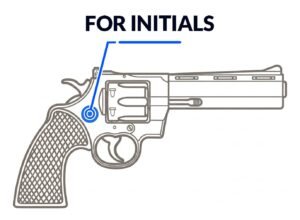 Grip Initials (Right side)